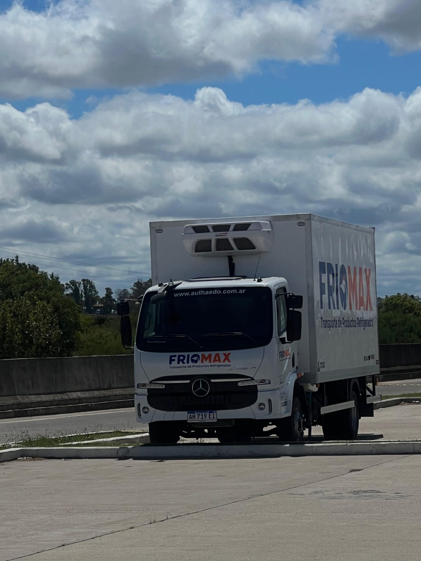Camión Friomax en ruta