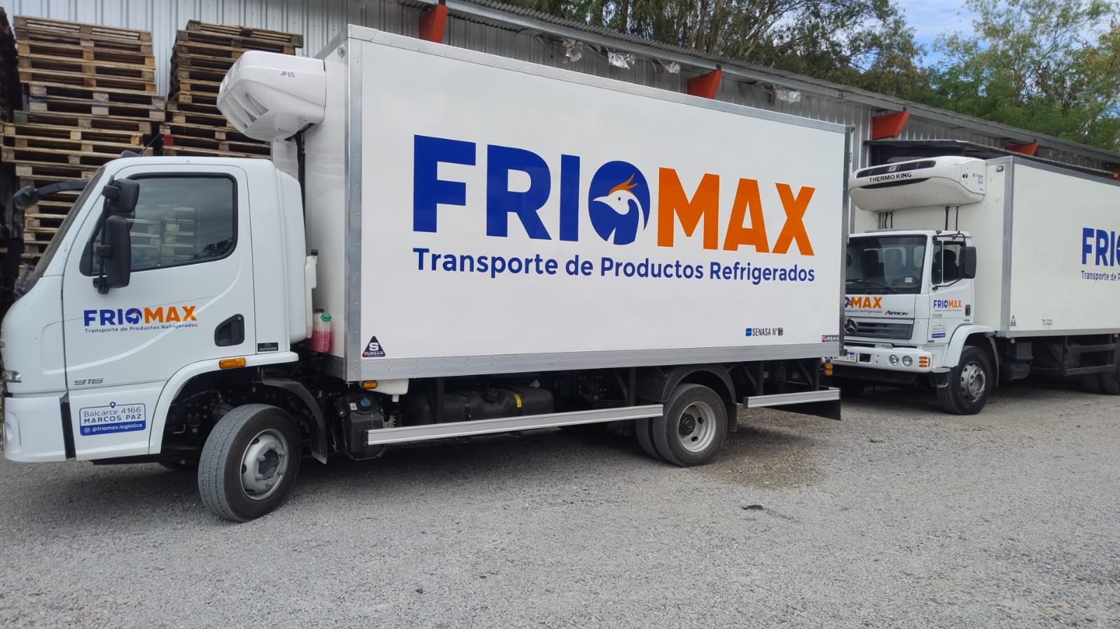 Flota de camiones FRIOMAX